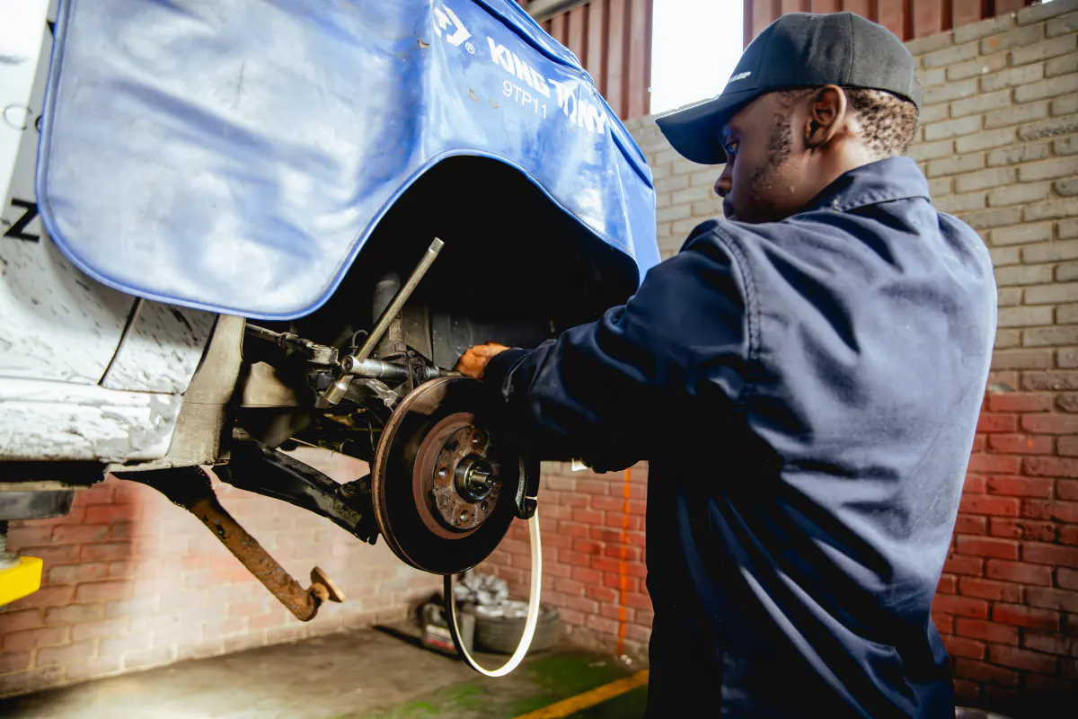 Automobile suspension repair